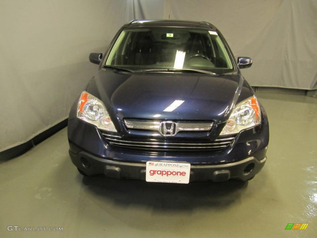 2007 CR-V EX-L 4WD - Royal Blue Pearl / Black photo #2