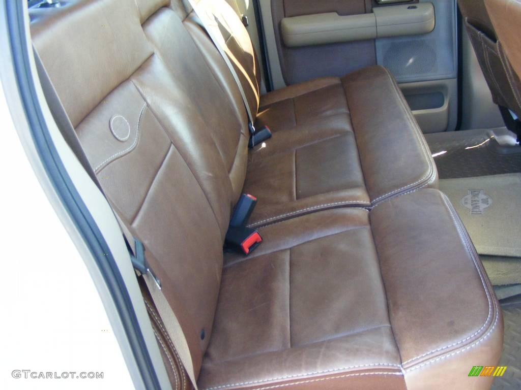 2007 F150 King Ranch SuperCrew - Oxford White / Castano Brown Leather photo #32