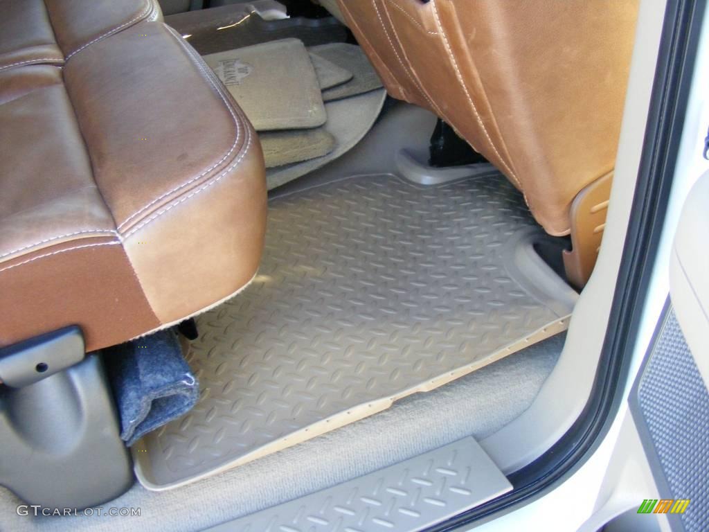 2007 F150 King Ranch SuperCrew - Oxford White / Castano Brown Leather photo #33