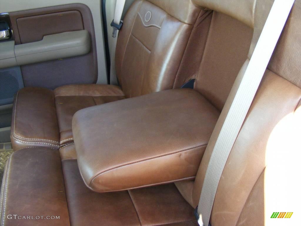 2007 F150 King Ranch SuperCrew - Oxford White / Castano Brown Leather photo #36