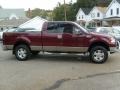 2004 Dark Toreador Red Metallic Ford F150 XLT SuperCab 4x4  photo #10