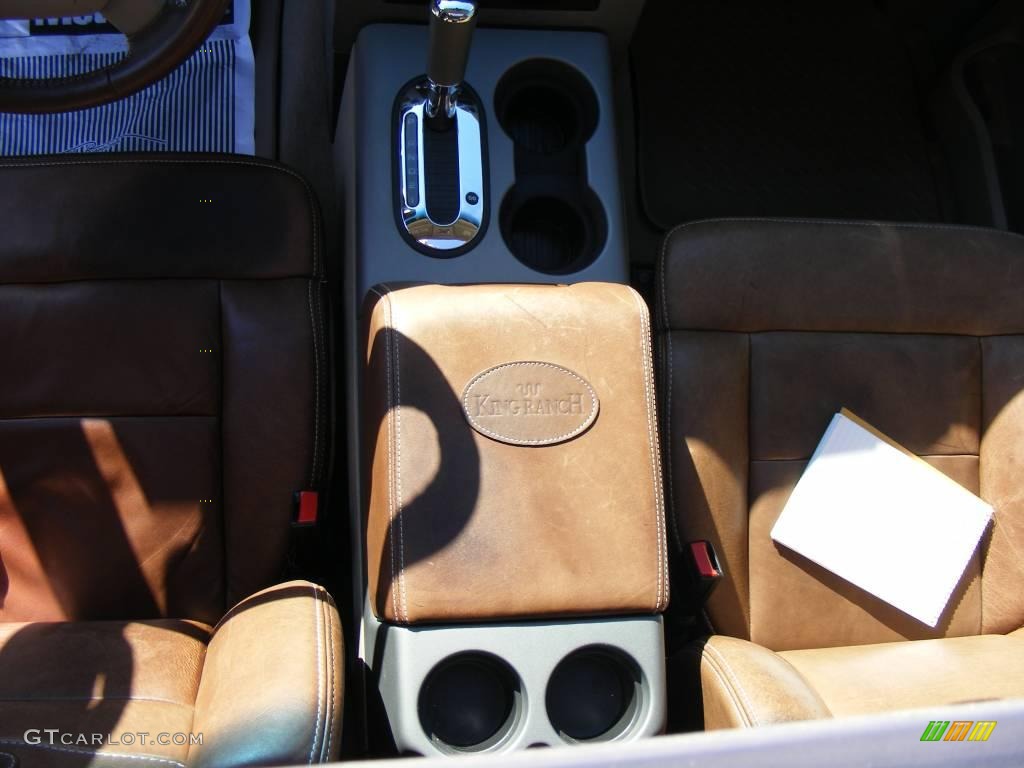 2007 F150 King Ranch SuperCrew - Oxford White / Castano Brown Leather photo #43