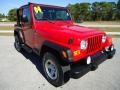 2004 Flame Red Jeep Wrangler Sport 4x4  photo #11