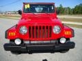 2004 Flame Red Jeep Wrangler Sport 4x4  photo #15