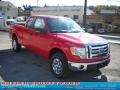 2010 Vermillion Red Ford F150 XLT SuperCab 4x4  photo #1