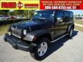 2009 Black Jeep Wrangler Unlimited X 4x4  photo #1