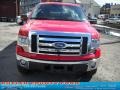 2010 Vermillion Red Ford F150 XLT SuperCab 4x4  photo #20