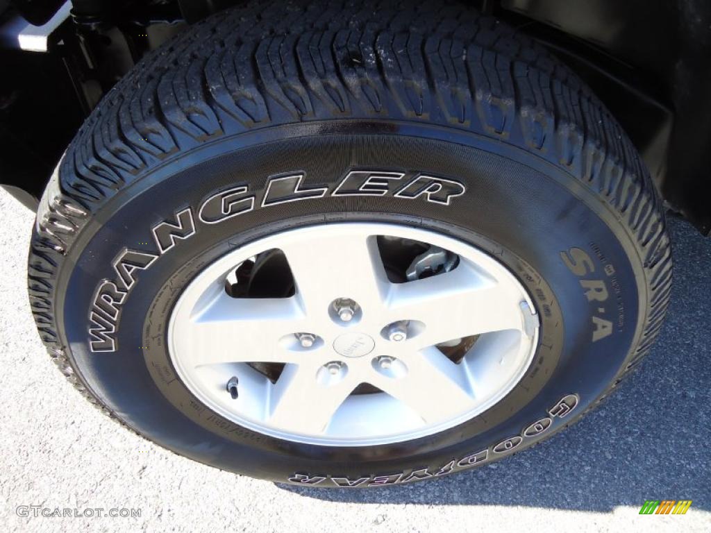 2009 Jeep Wrangler Unlimited X 4x4 Wheel Photo #38324675