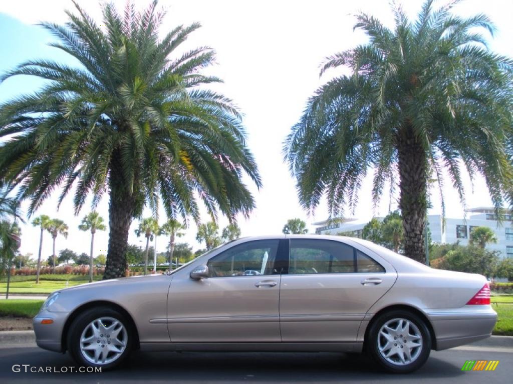 2003 S 430 Sedan - Desert Silver Metallic / Java photo #1