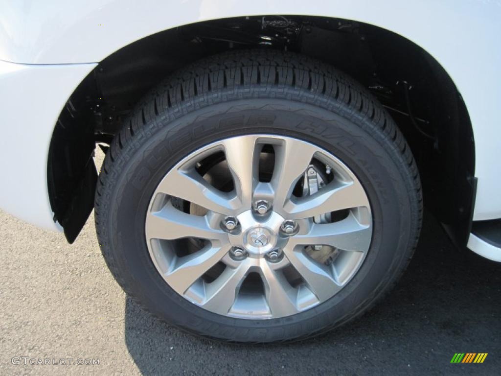 2011 Toyota Sequoia Limited 4WD Wheel Photo #38324987