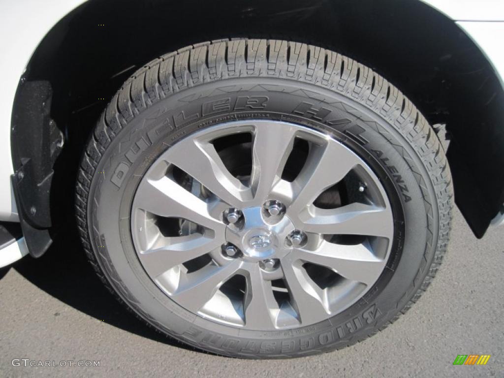 2011 Toyota Sequoia Limited 4WD Wheel Photo #38325031