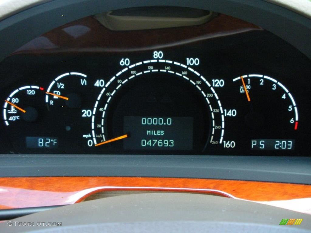 2003 Mercedes-Benz S 430 Sedan Gauges Photo #38325183