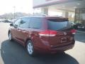 2011 Salsa Red Pearl Toyota Sienna LE  photo #3