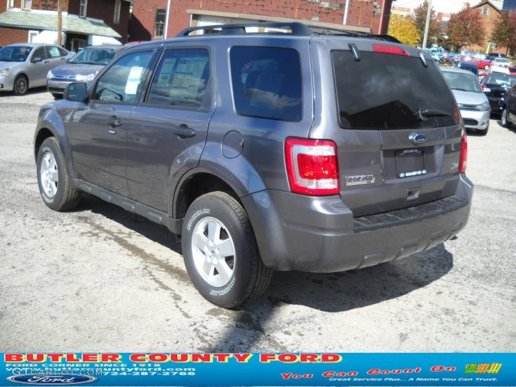 2011 Escape XLT V6 4WD - Sterling Grey Metallic / Charcoal Black photo #5