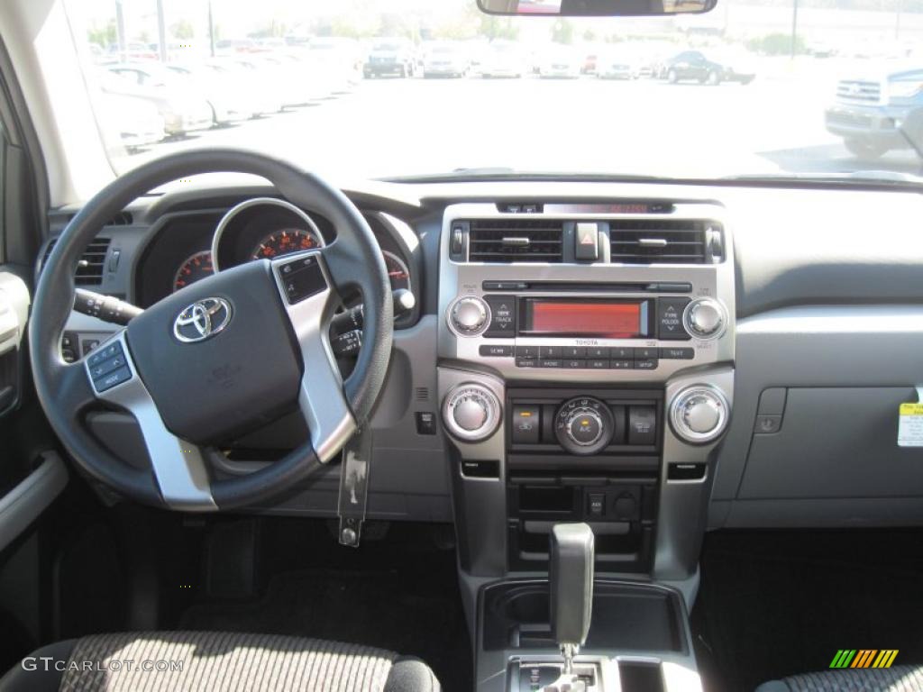 2011 Toyota 4Runner SR5 Graphite Dashboard Photo #38326427