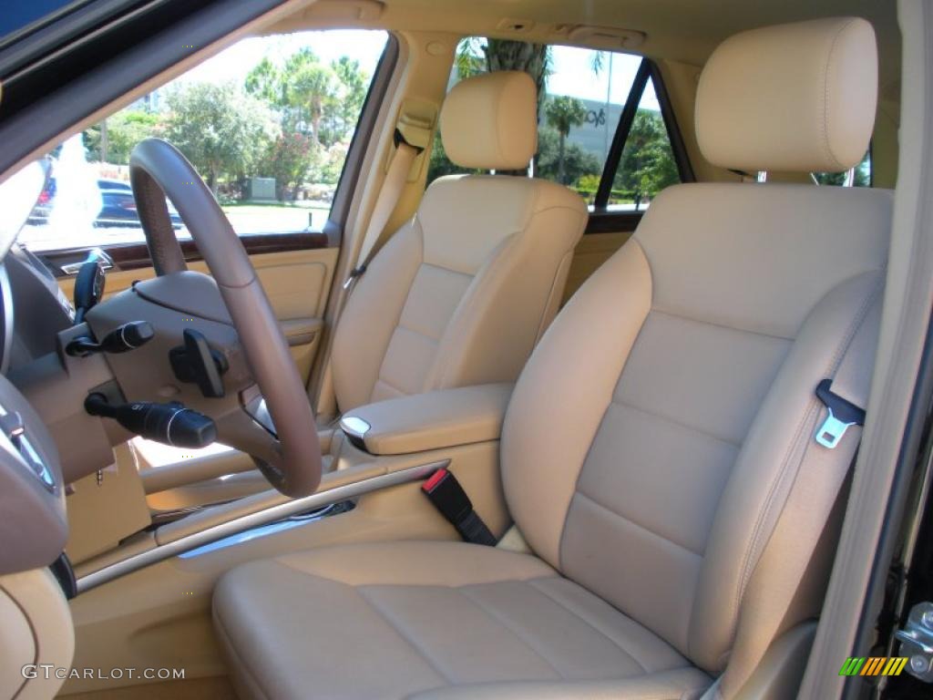 Cashmere Interior 2009 Mercedes-Benz ML 550 4Matic Photo #38329575