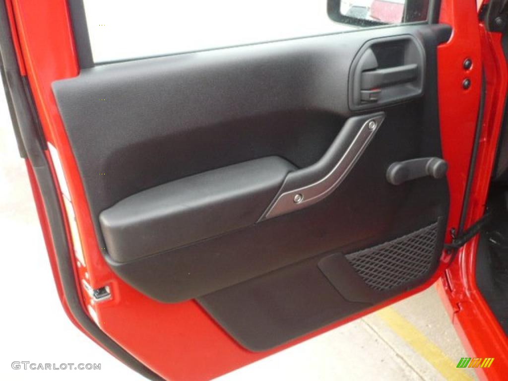 2011 Wrangler Sport 4x4 - Flame Red / Black photo #11