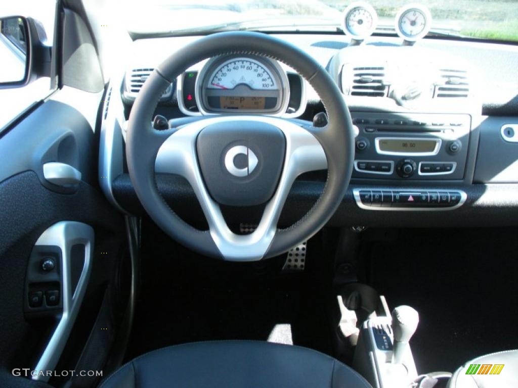 2009 Smart fortwo BRABUS coupe Design Black Steering Wheel Photo #38330039