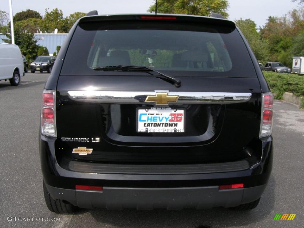 2007 Equinox LS - Black / Light Gray photo #6