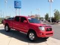 2008 Radiant Red Toyota Tacoma V6 PreRunner TRD Sport Double Cab  photo #3