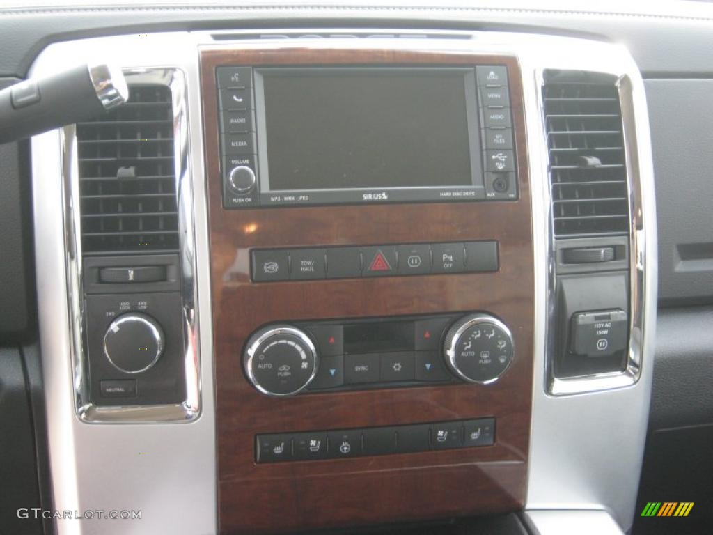2011 Dodge Ram 3500 HD Laramie Crew Cab 4x4 Dually Controls Photo #38331207