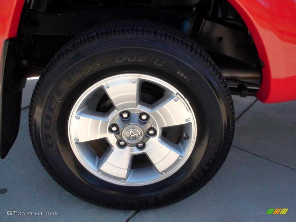 2008 Toyota Tacoma V6 PreRunner TRD Sport Double Cab Wheel Photo #38331439
