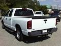 2008 Bright White Dodge Ram 1500 ST Quad Cab  photo #3