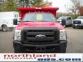 2011 Vermillion Red Ford F450 Super Duty XL Regular Cab 4x4 Chassis  photo #3