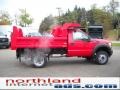 2011 Vermillion Red Ford F450 Super Duty XL Regular Cab 4x4 Chassis  photo #5