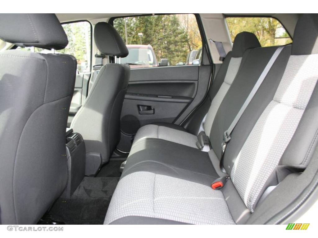 2008 Grand Cherokee Laredo 4x4 - Stone White / Dark Slate Gray/Light Graystone photo #7