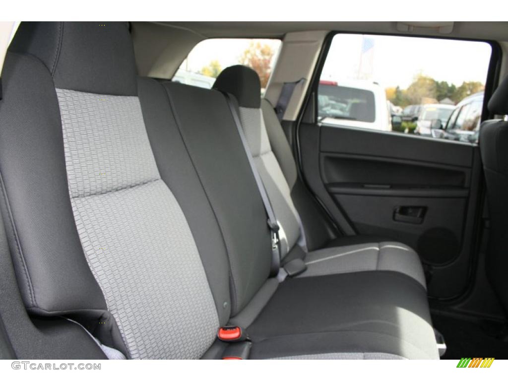 2008 Grand Cherokee Laredo 4x4 - Stone White / Dark Slate Gray/Light Graystone photo #10