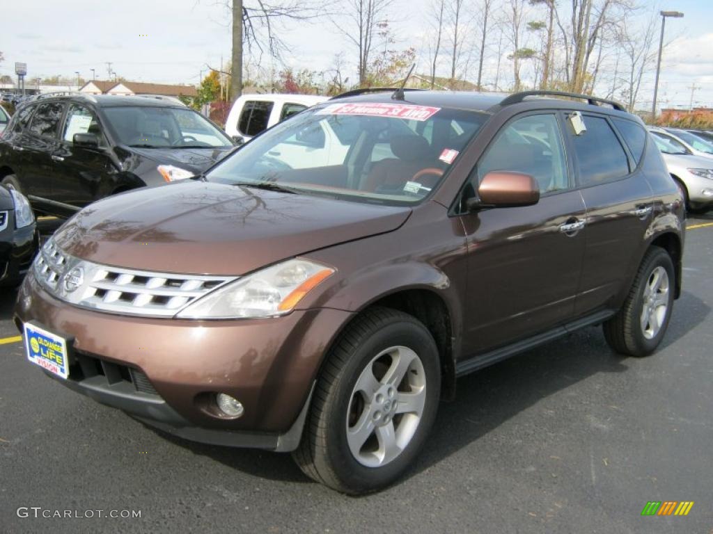 2003 Murano SL AWD - Deep Bordeaux Metallic / Cabernet photo #1