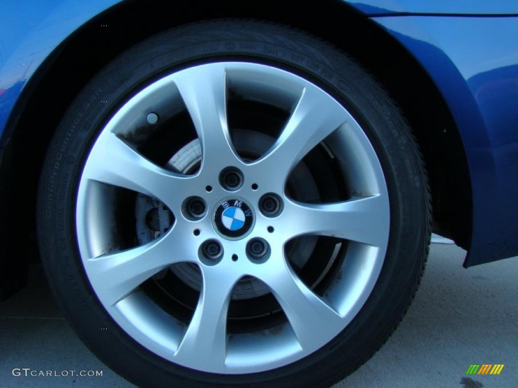 2008 3 Series 328xi Coupe - Montego Blue Metallic / Black photo #6