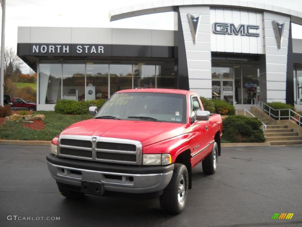 Flame Red Dodge Ram 1500