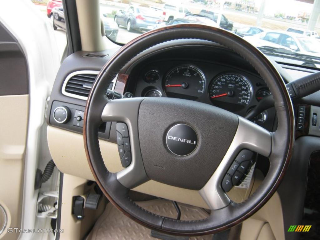 2009 GMC Yukon XL Denali Steering Wheel Photos