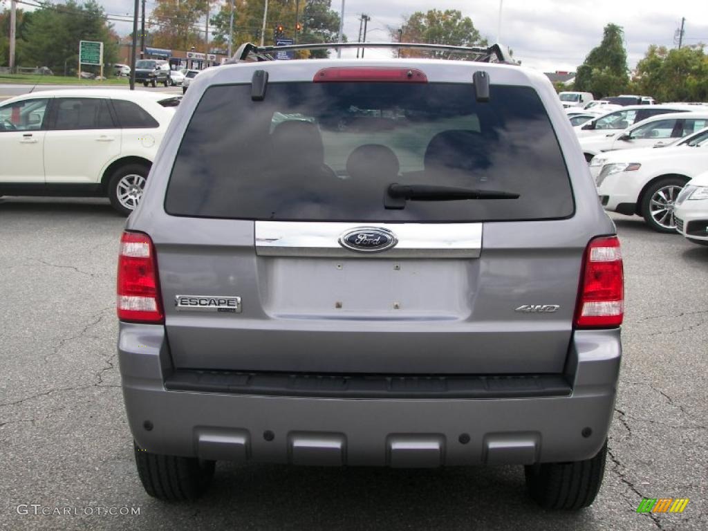 2008 Escape Limited 4WD - Tungsten Grey Metallic / Charcoal photo #22