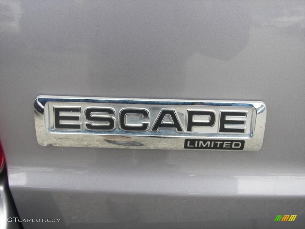 2008 Escape Limited 4WD - Tungsten Grey Metallic / Charcoal photo #23
