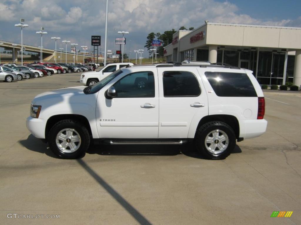 2007 Tahoe Z71 4x4 - Summit White / Ebony photo #2