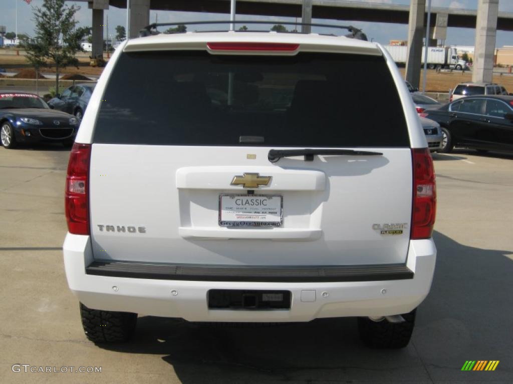 2007 Tahoe Z71 4x4 - Summit White / Ebony photo #4