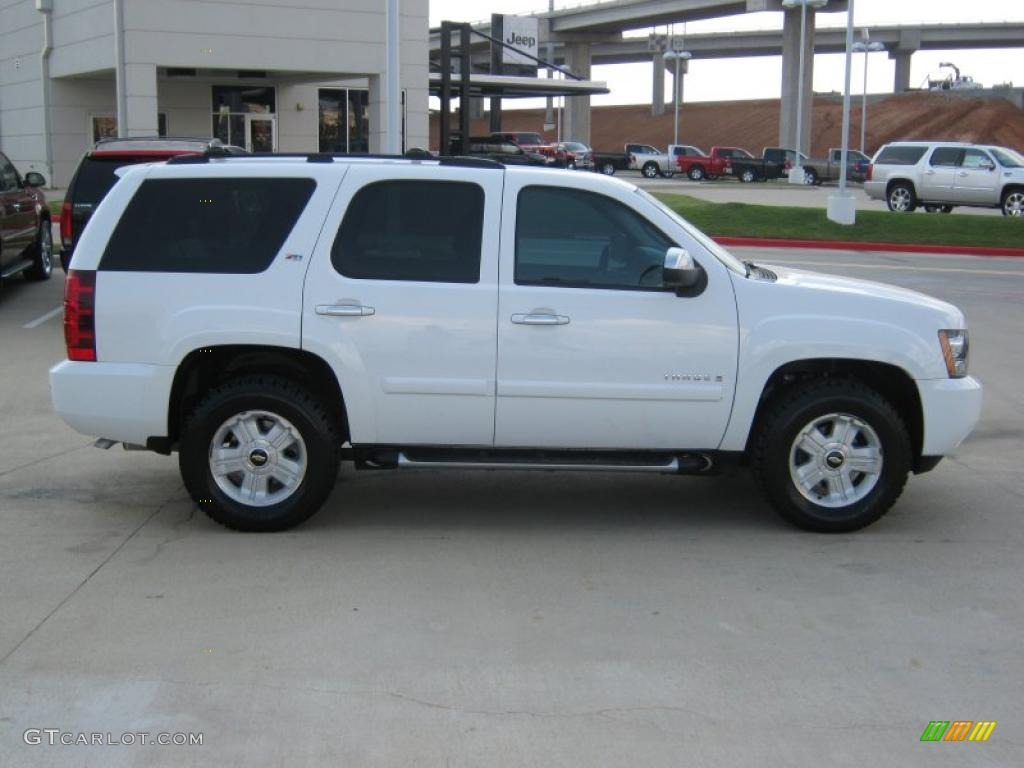 2007 Tahoe Z71 4x4 - Summit White / Ebony photo #6
