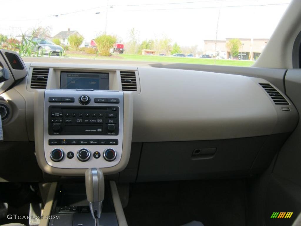 2006 Murano S AWD - Pearl White / Cafe Latte photo #21