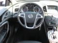 Ebony 2011 Buick Regal CXL Steering Wheel