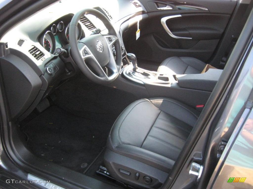 2011 Buick Regal CXL Ebony Dashboard Photo #38337515