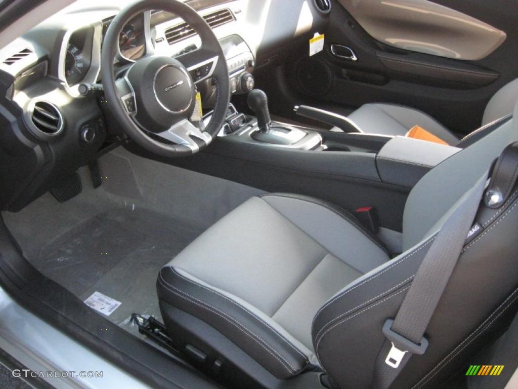 2011 Chevrolet Camaro LT/RS Coupe Gray Dashboard Photo #38337852