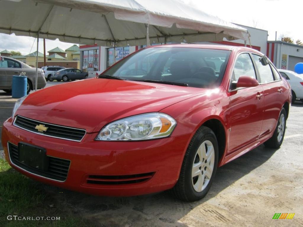 2010 Impala LS - Victory Red / Ebony photo #1