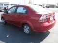 2011 Sport Red Chevrolet Aveo LT Sedan  photo #6