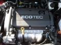 1.6 Liter DOHC 16-Valve VVT ECOTEC 4 Cylinder 2011 Chevrolet Aveo LT Sedan Engine