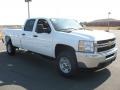 2011 Summit White Chevrolet Silverado 2500HD Crew Cab 4x4  photo #3