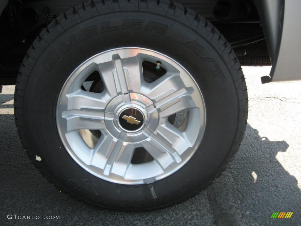 2011 Chevrolet Silverado 1500 LT Crew Cab 4x4 Wheel Photo #38338416