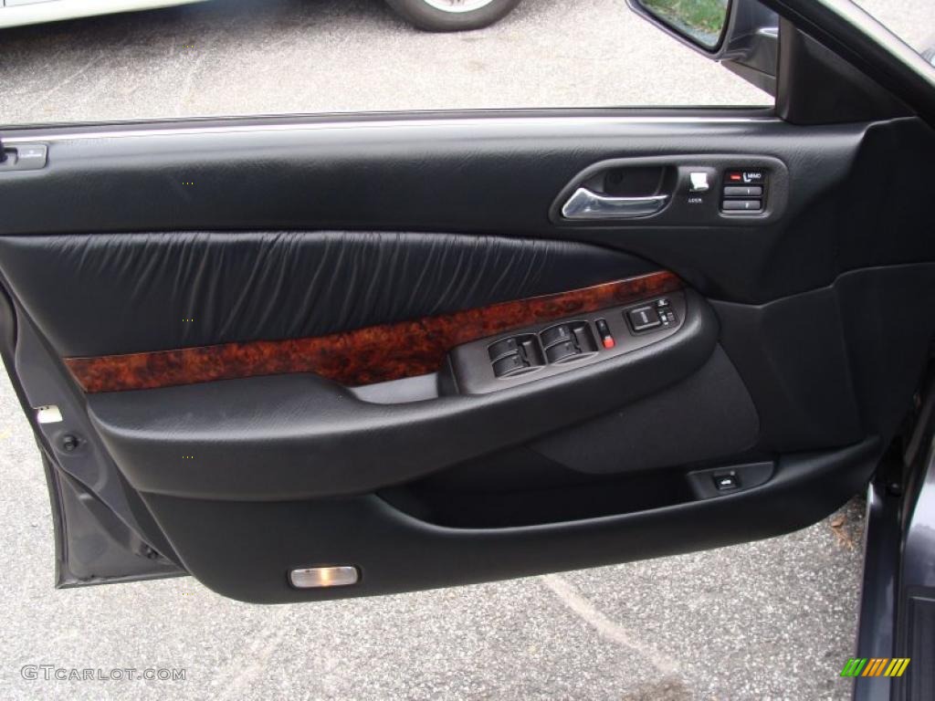 Ebony Interior 2003 Acura TL 3.2 Photo #38338688